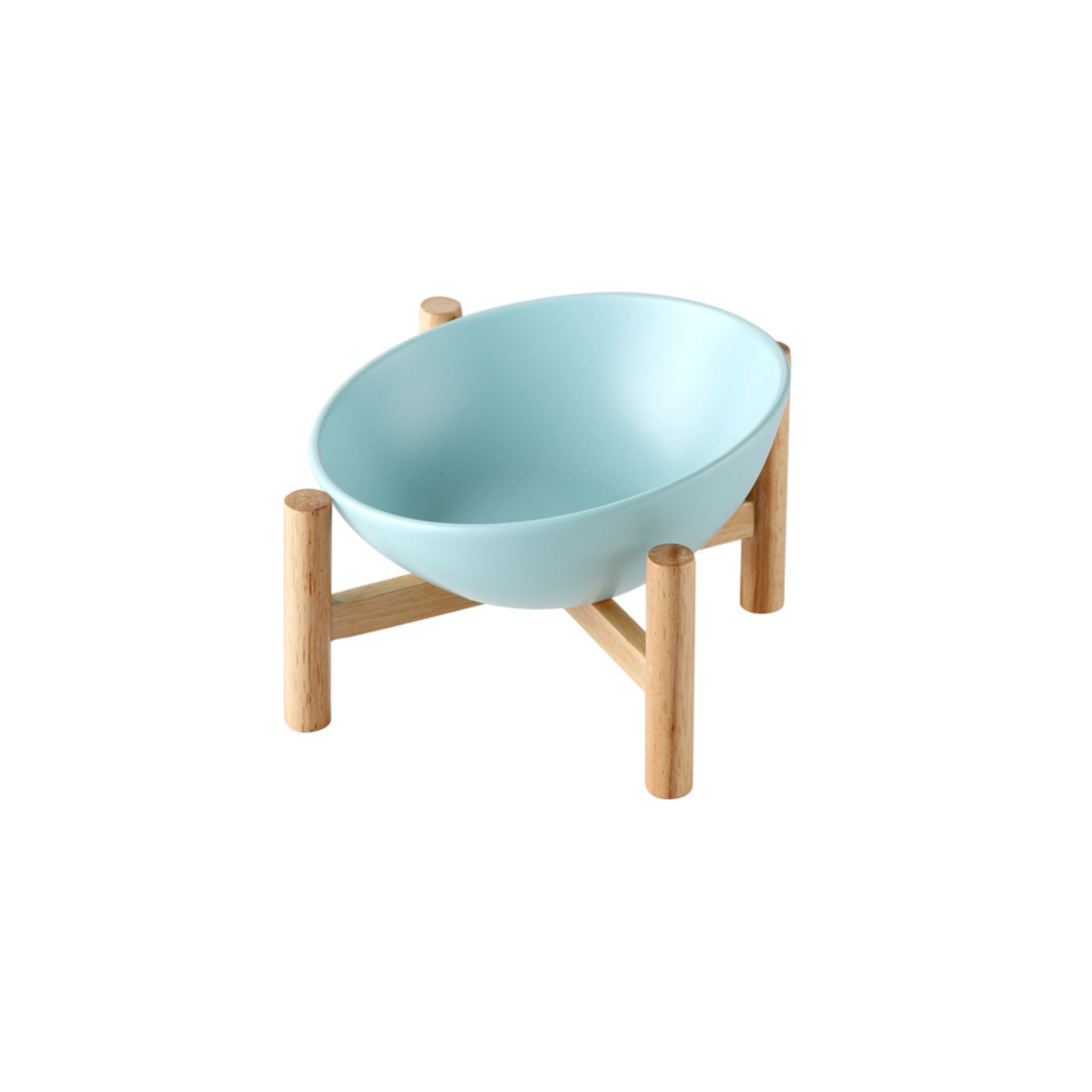 Cat Bowl Blue Colour