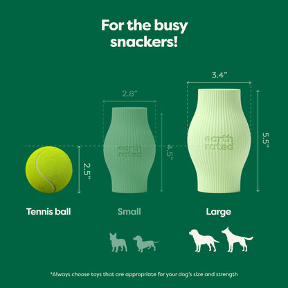 Earth Rated Treat Toy - Rubber