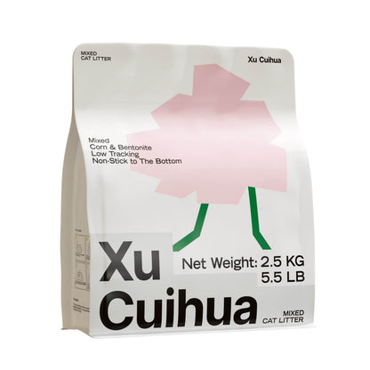 XCH (Xu Cuihua) Corn & Bentonite Mixed Cat Litter 2.5kg