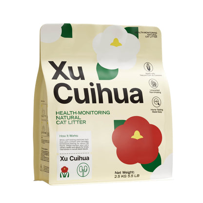 XCH (Xu Cuihua) Health-Monitoring Natural Cassava Cat Litter 2.5kg