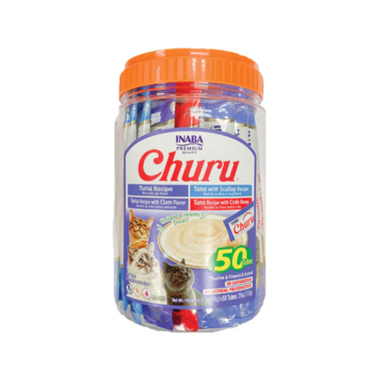 INABA Churu Tuna Seafood 50 Pack
