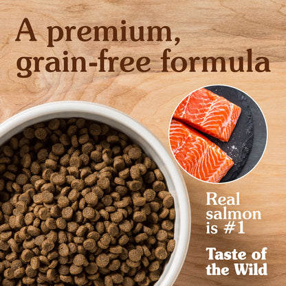 taste of the wild puppy food packaging salmon formula