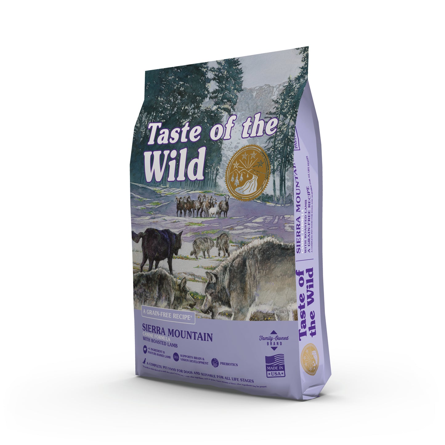 Taste of the Wild Sierra Mountain Canine Dog Food Grain-Free Roasted Lamb Recipe