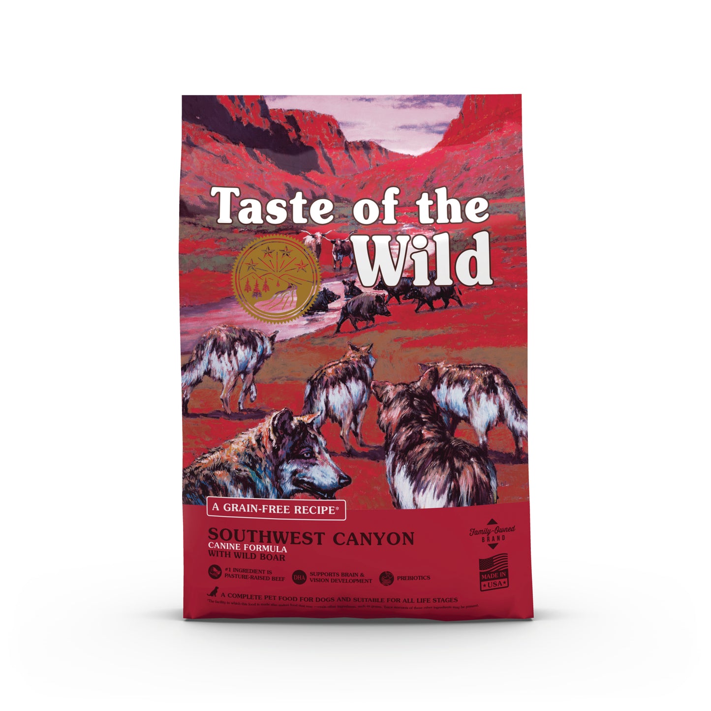 Taste of the Wild Southwest Canyon Canine Dog Food Grain-Free Wild Boar Recipe