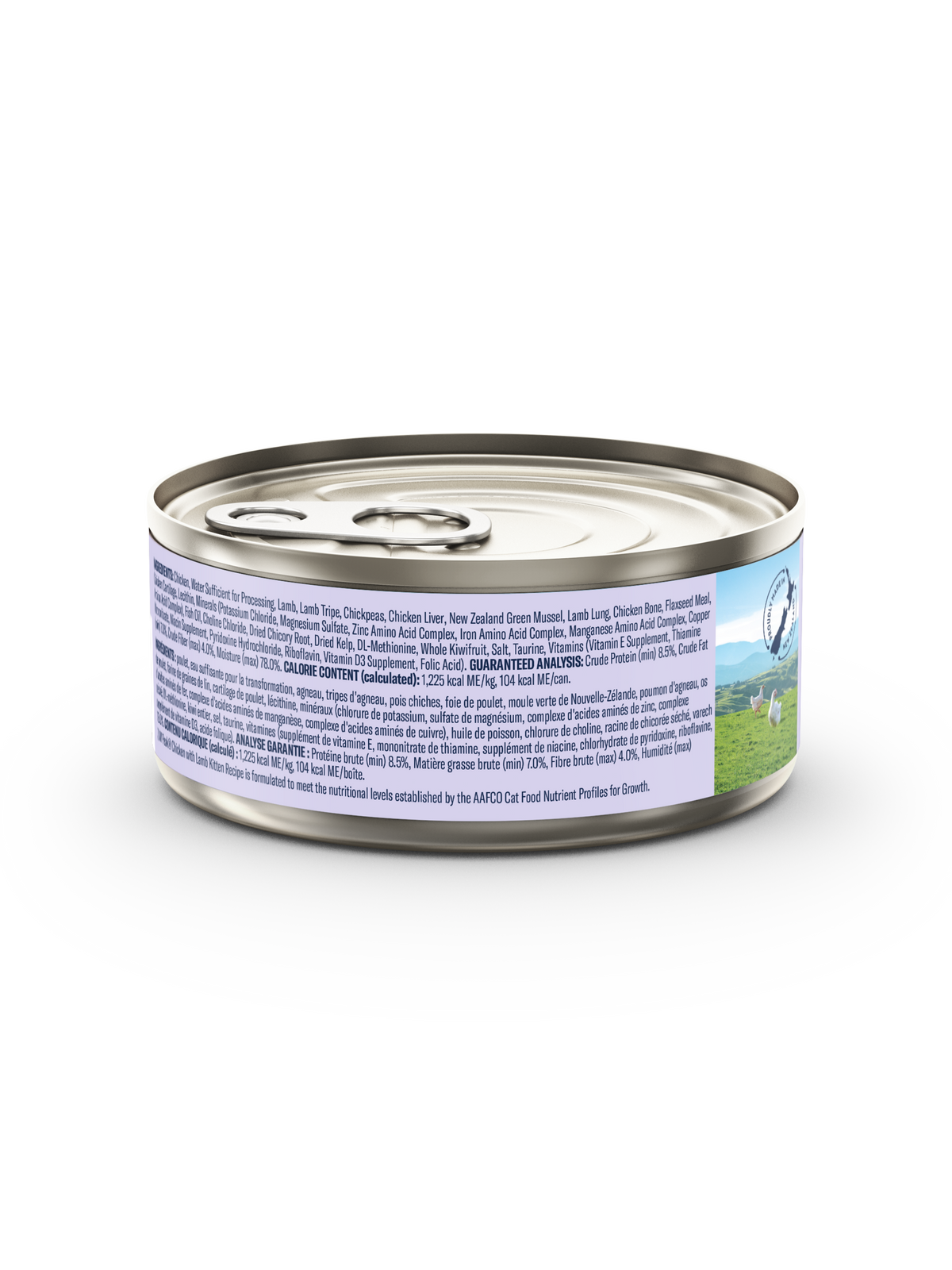 ZIWI Peak Chicken with Lamb (Kitten) Wet Cat Food Grain-Free High Protein Premium