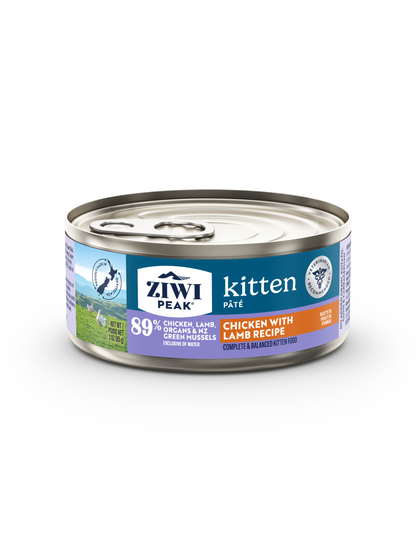 ZIWI Peak Chicken with Lamb (Kitten) Wet Cat Food Grain-Free High Protein Premium
