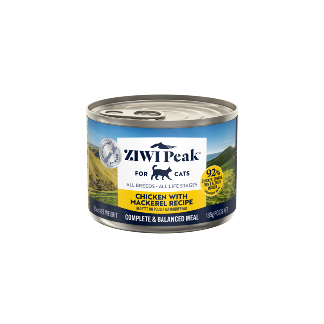 ZIWI Peak Chicken & Mackerel Wet Cat Food Grain-Free High Protein Premium