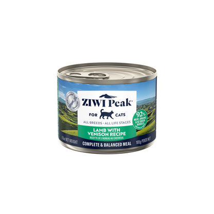 ZIWI Peak Lamb & Venison Wet Cat Food Grain-Free High Protein Premium