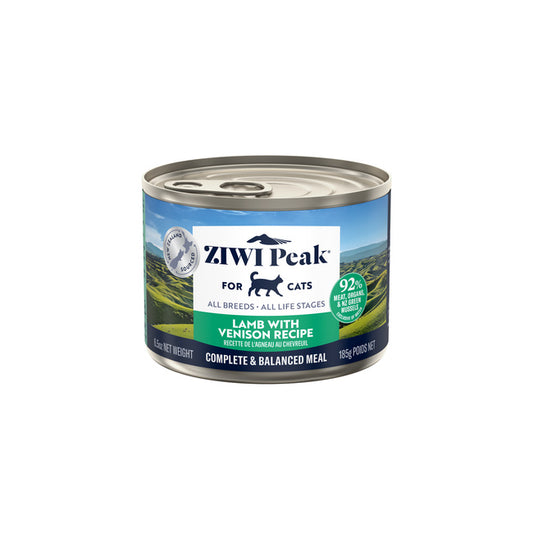 ZIWI Peak Lamb & Venison Wet Cat Food Grain-Free High Protein Premium