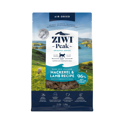 ZIWI Peak Air-Dried Mackerel & Lamb Cat Food