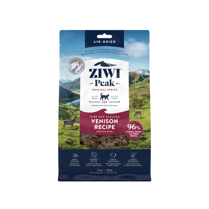 ZIWI Peak Air-Dried Venison Cat Food 400g