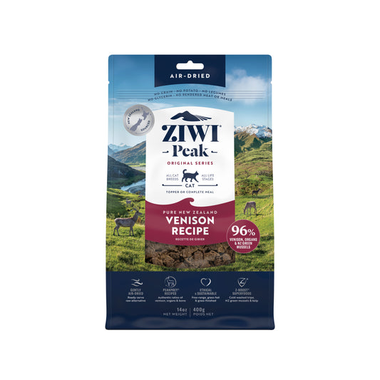 ZIWI Peak Air-Dried Venison Cat Food 400g