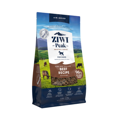 ZIWI Peak Air-Dried Beef Dog Food Grain-Free High Protein Premium