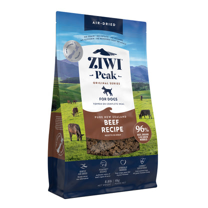 ZIWI Peak Air-Dried Beef Dog Food Grain-Free High Protein Premium