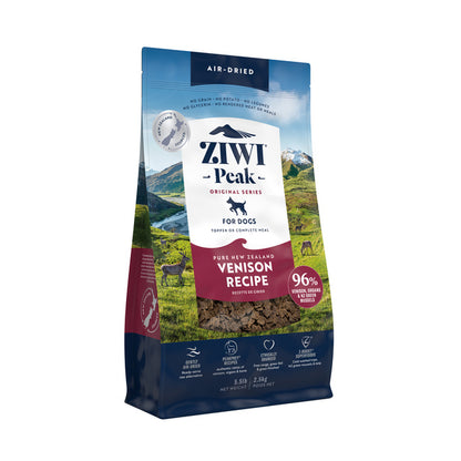 ZIWI Peak Air-Dried Venison Dog Food Premium Grain-Free