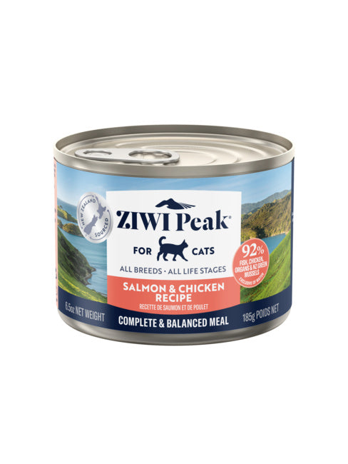 ZIWI Peak Salmon & Chicken Wet Cat Food Grain-Free High Protein Premium