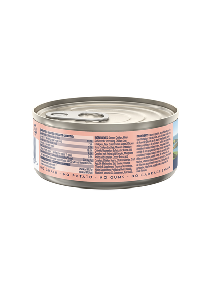 ZIWI Peak Salmon & Chicken Wet Cat Food Grain-Free High Protein Premium