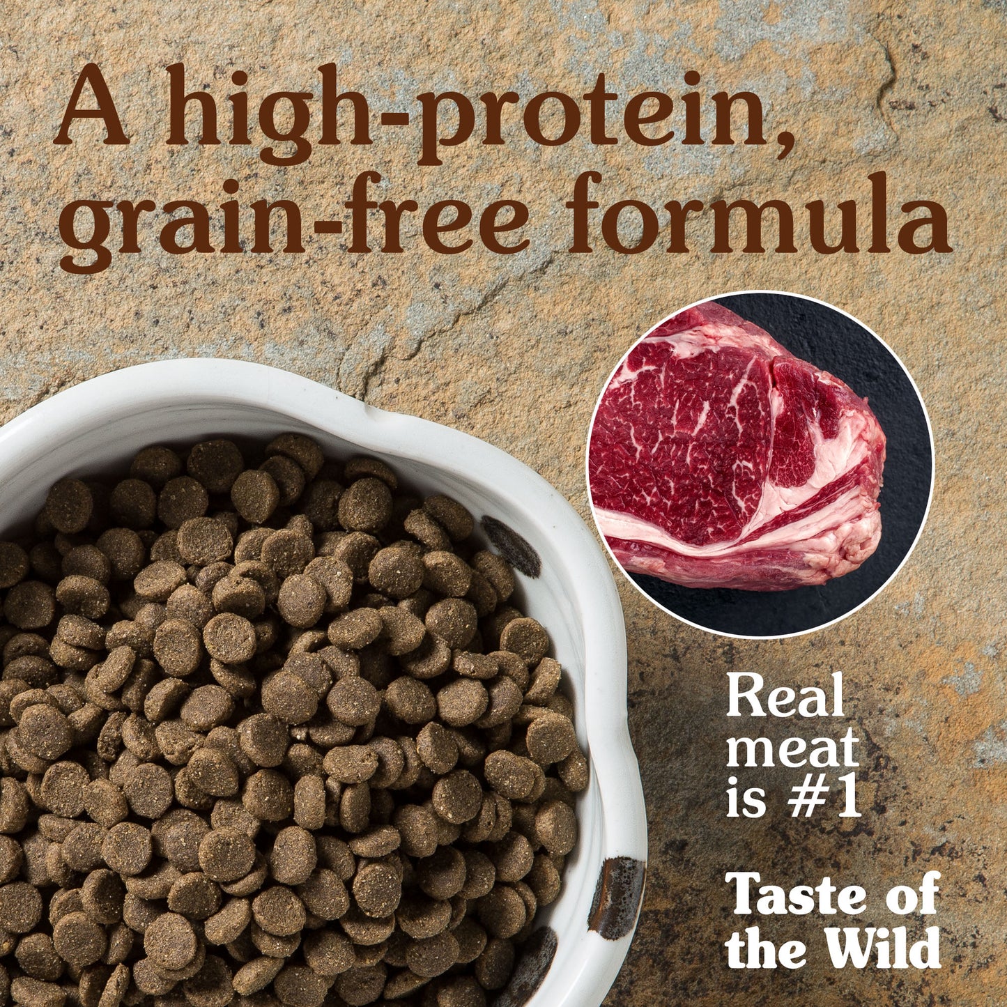 bison venison dog food dry kibble grain free formula