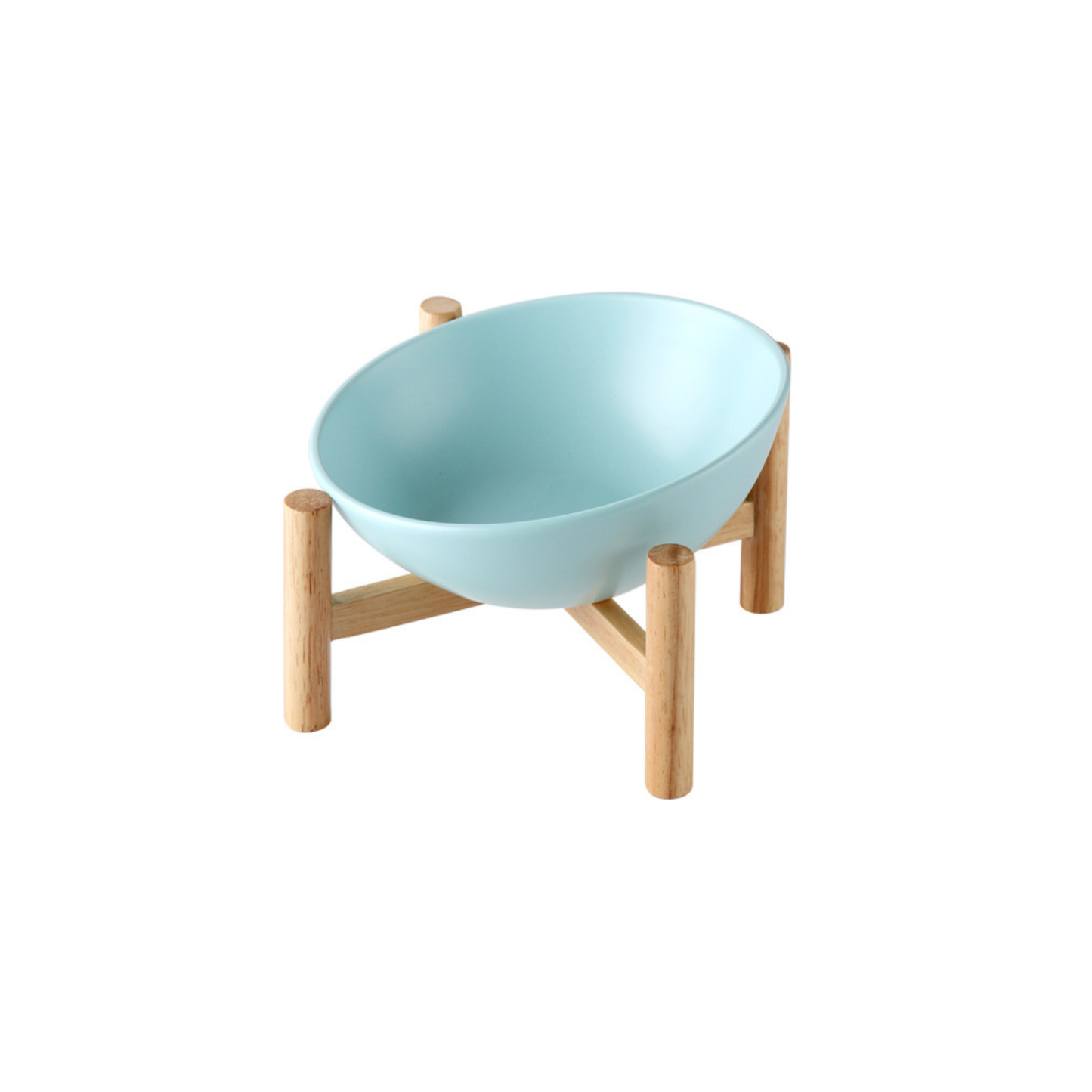 Cat Bowl Blue Colour