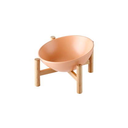 Cat Bowl Orange Colour