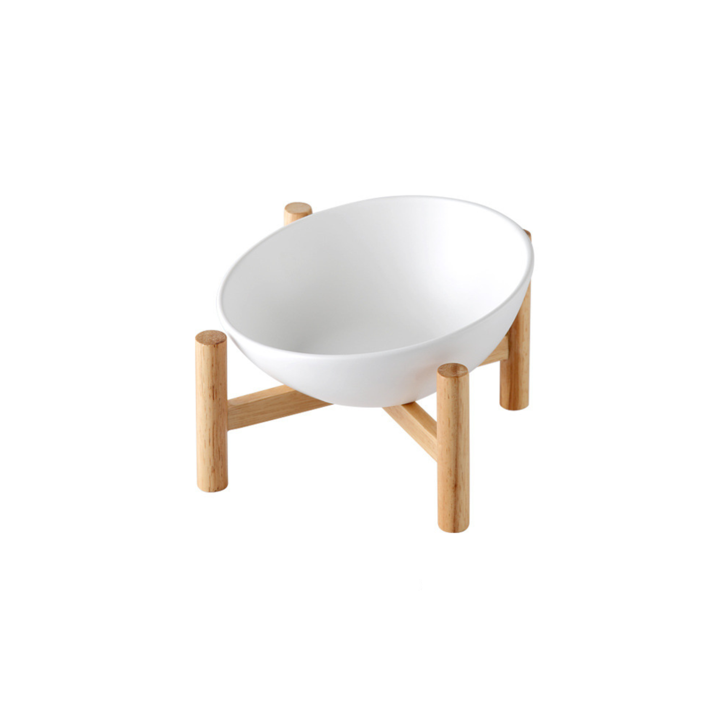 Cat Bowl White Colour