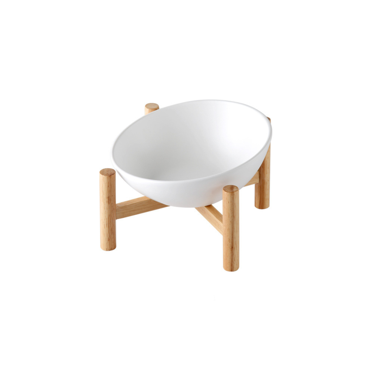 Cat Bowl White Colour