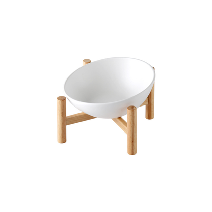 Cat Bowl White Colour