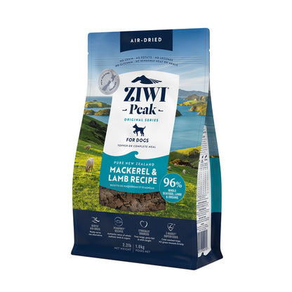 grain free air dried dog food mackerel and lamb recipe