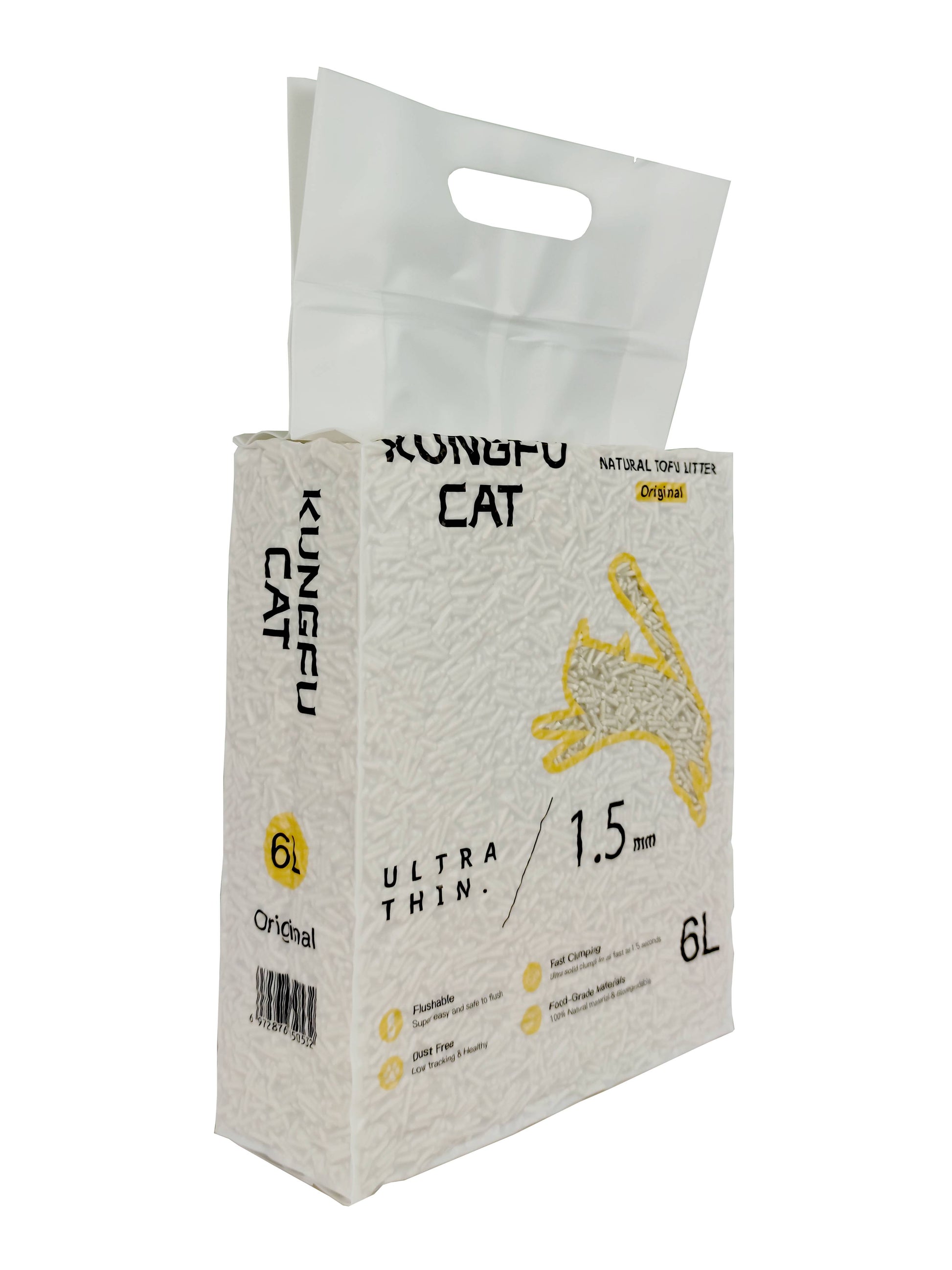 original tofu cat litter packaging biodegradable flushable litter