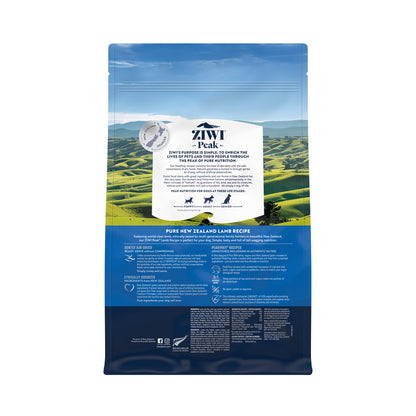premium air dried dog food lamb recipe natural ingredients