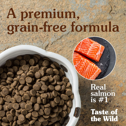 salmon dog food dry kibble grain free high protein