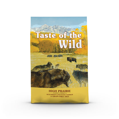 taste of the wild high prairie dog food grain free high protein
