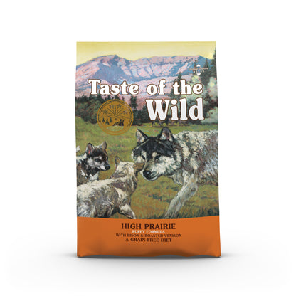 taste of the wild high prairie puppy dog food grain free high protein
