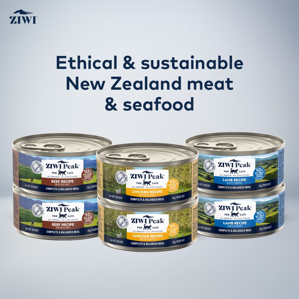ZIWI Peak Wet Cat Food Variety Pack | Chicken, Lamb & Beef | 6 x 85g