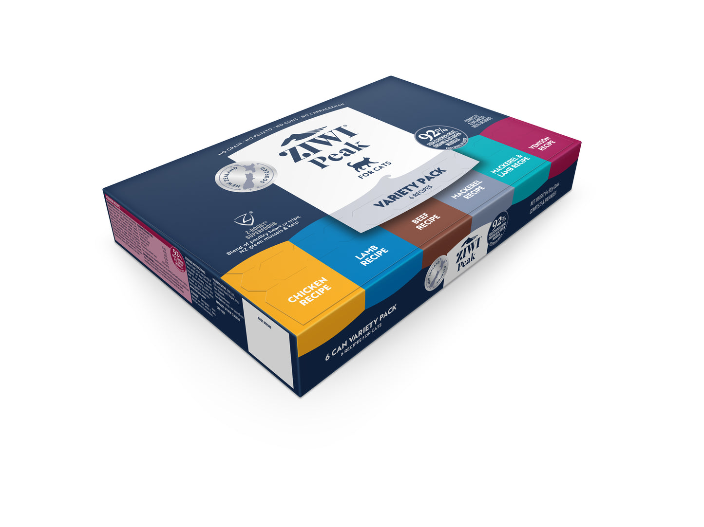 ZIWI Peak Wet Cat Food Variety Pack | 6 Flavours | 6 x 85g