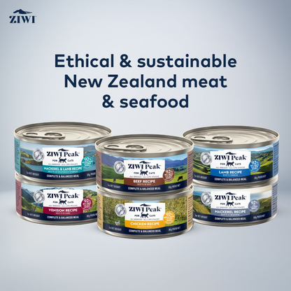ZIWI Peak Wet Cat Food Variety Pack | 6 Flavours | 6 x 85g