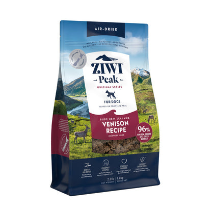 ziwi air dried dog food venison packaging bag