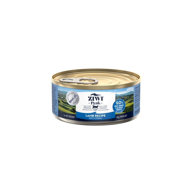 ziwi peak lamb wet cat food 85g x 24 grain free premium