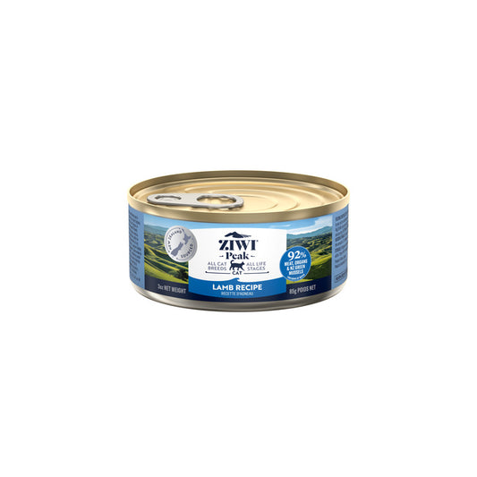 ziwi peak lamb wet cat food 85g x 24 grain free premium