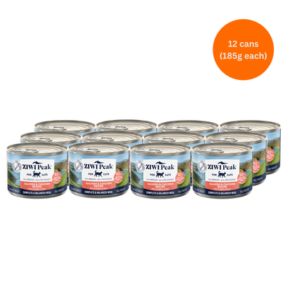 ZIWI Peak Salmon & Chicken Wet Cat Food Grain-Free High Protein Premium