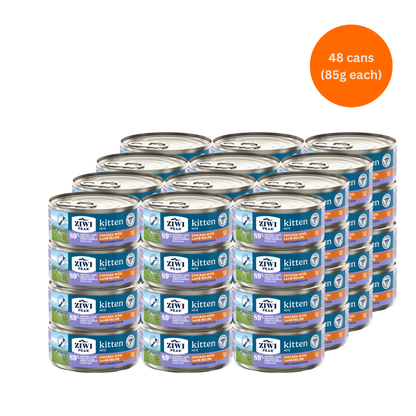 ZIWI Peak Chicken with Lamb (Kitten) Wet Cat Food Grain-Free High Protein Premium